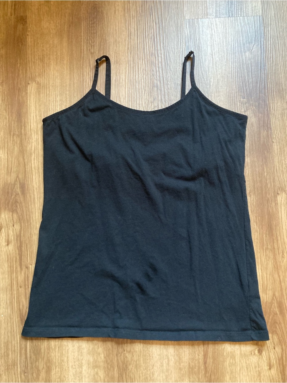 5/$15 Chances R Black Lightweight Camisole 3X